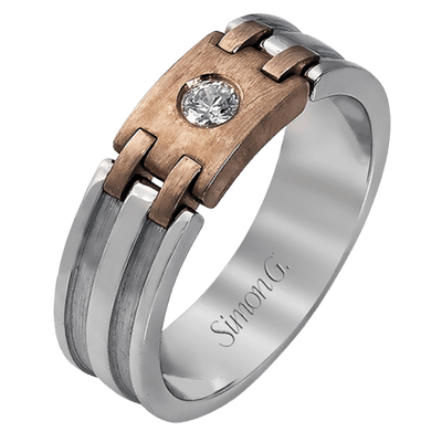 Modern Mens Wedding Band LP2079