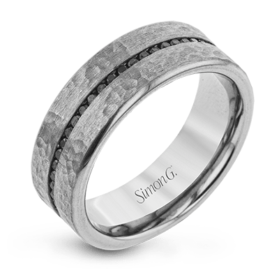 Contemporary Mens Men Wedding Band LR2171