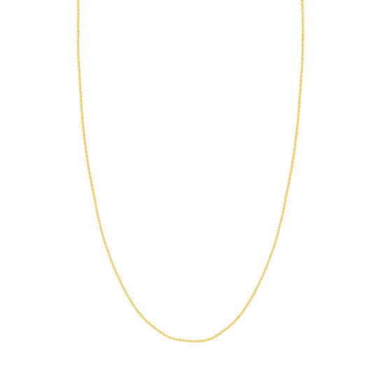 0.96mm Box Chain with Lobster Lock