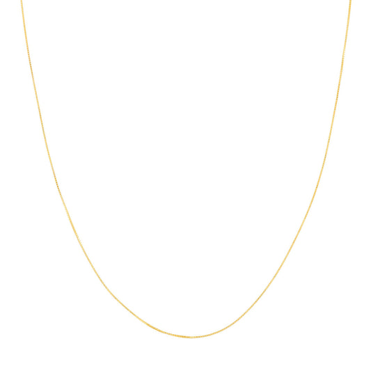 0.55mm Adjustable Box Chain with Spring Ring