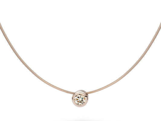 Brilliant Accent Ladies Necklace N323938