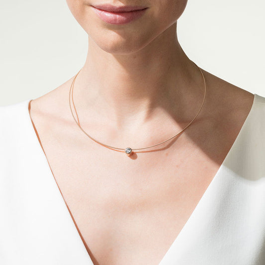 Brilliant Accent Ladies Necklace N323938