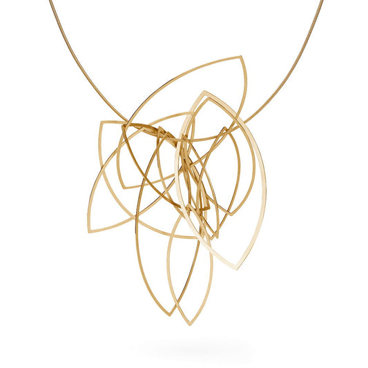 Pointed Bow Ladies Necklace N173060