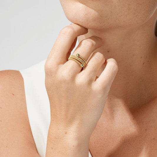 Colete C Ladies Fashion Ring N371523