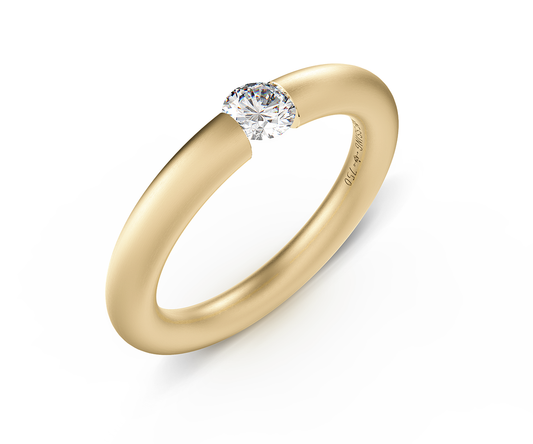 Spannring Round Ladies Engagement Ring N141792