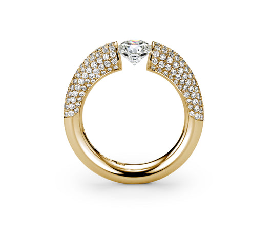 Spannring Tapered Ladies Engagement Ring N311790