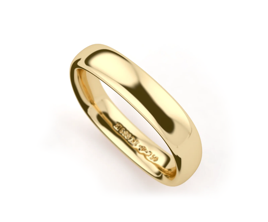 Square Ladies Wedding Band N341592