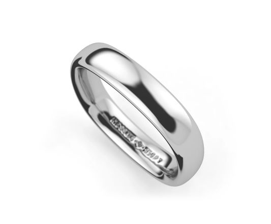 Square Ladies Wedding Band N341592