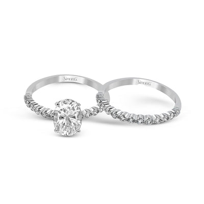 Classic Ladies Engagement Ring MR2173-D-OV