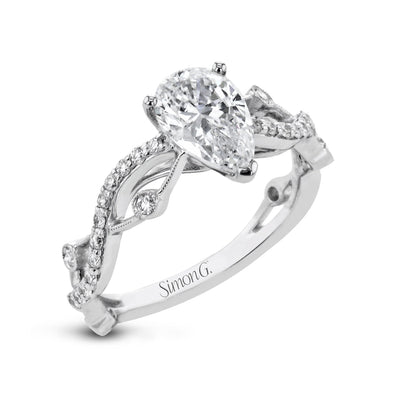 Ladies Twist Engagement Ring LR2207