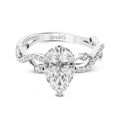 Ladies Twist Engagement Ring LR2207
