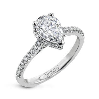 Hidden Halo Ladies Engagement Ring LR2342