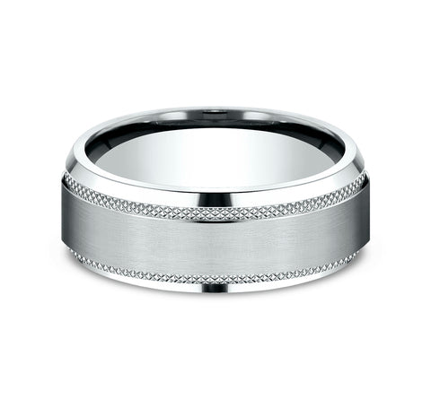 8mm Mens Wedding Band CF68321