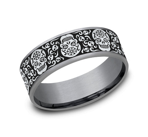 The Sugar Skull Tantalum 7.5mm