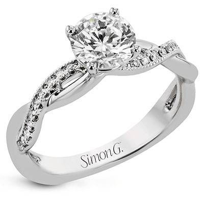 Ladies Twist Engagement Ring LR2853