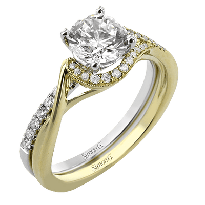 Halo Ladies Engagement Ring LR3234
