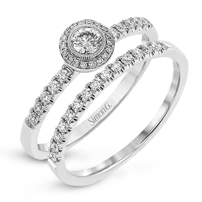 Halo Ladies Engagement Ring LR1100