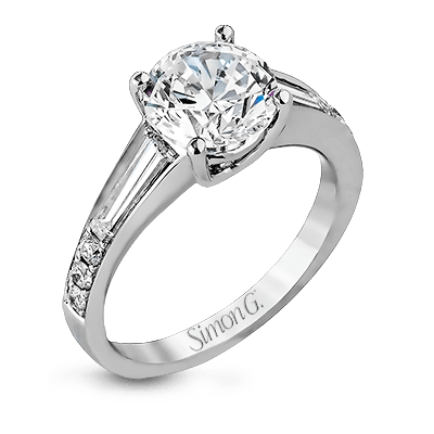 Contemporary Ladies Engagement Ring MR2219