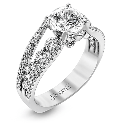 Split Shank Ladies Engagement Ring MR2248