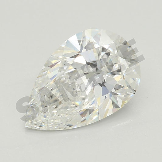 0.32 Carat Pear IGI Labgrown Diamond, With Certificate ID LG708565474