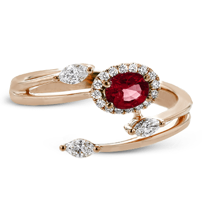 Bypass Ladies Fashion Ring LR2265