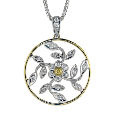 Floral Ladies Trellis Pendant MP1000