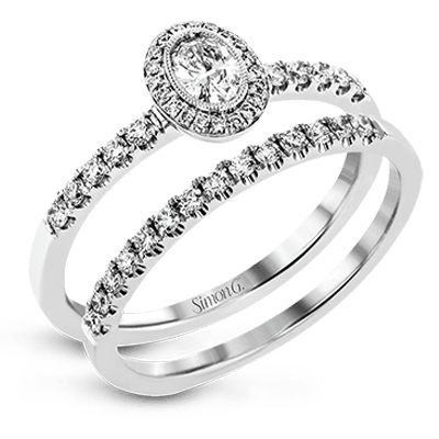 Halo Ladies Engagement Ring LR1101
