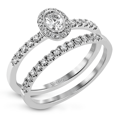 Halo Ladies Engagement Ring LR1101