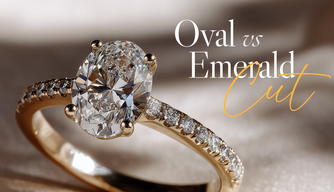 What Sets Oval and Emerald Cut Engagement Rings Apart
