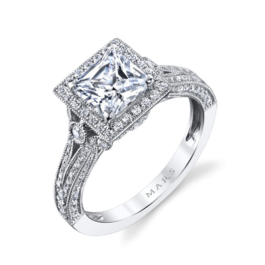 Ladies Princess Engagement Ring 25965