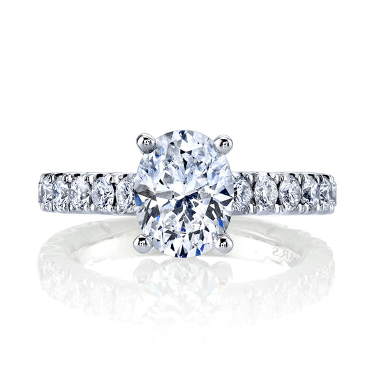 Ladies Oval Engagement Ring 27149OV
