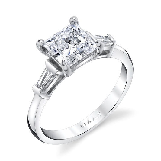 Ladies Princess Engagement Ring 27398