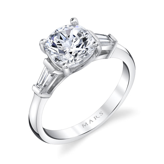 Ladies Cushion Engagement Ring 27407