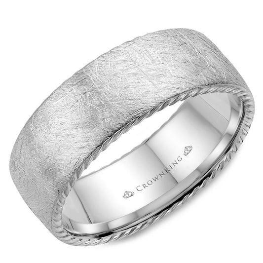 Rope Contemporary Wedding Band WB-006