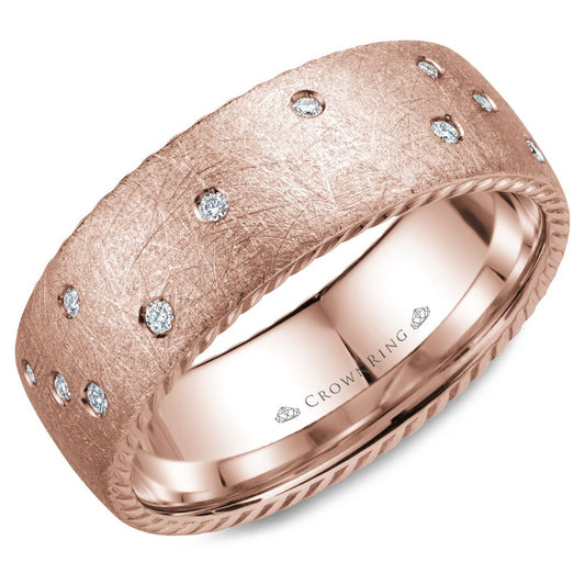Rope Contemporary Wedding Band WB-020