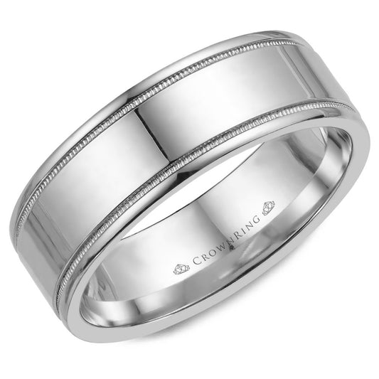 Mens Classic Wedding Band WB-6815