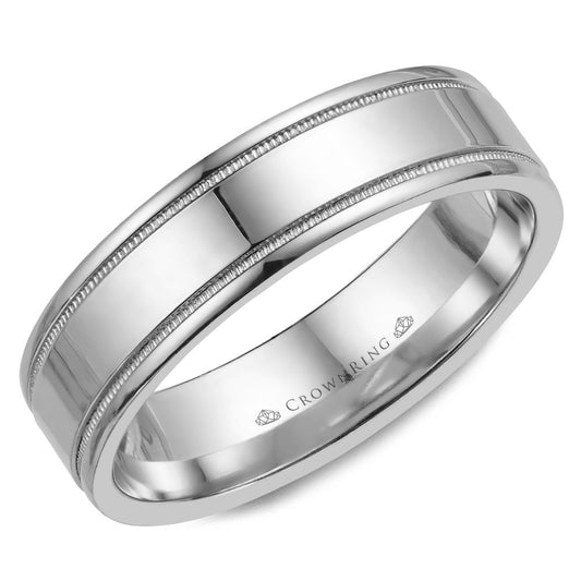 Mens Classic Wedding Band WB-6901