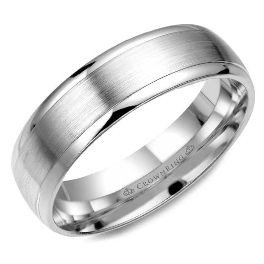 Mens Classic Wedding Band WB-7019