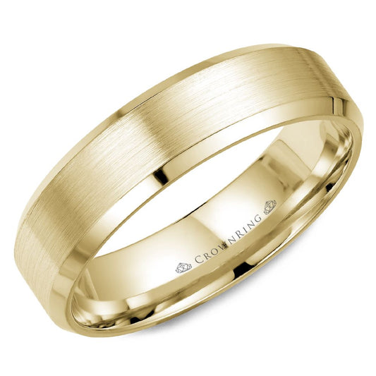 Mens Classic Wedding Band WB-7007
