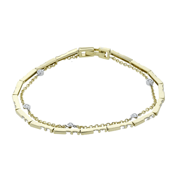 Ladies Two-Tone Bracelet ZB864