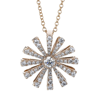 Ladies 14k Gold Pendant ZP1281