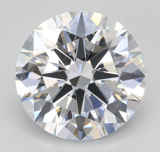 2.37 Carat Round IGI Labgrown Diamond, With Certificate ID LG573300917