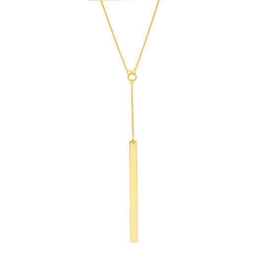 Lariat Bar Adjustable Necklace