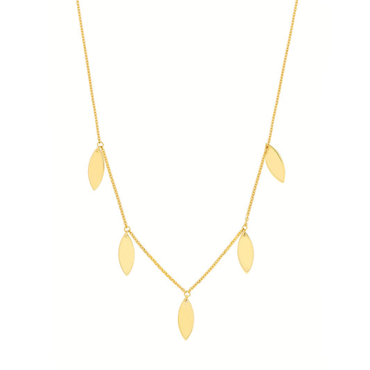 Marquise Drops Adjustable Necklace