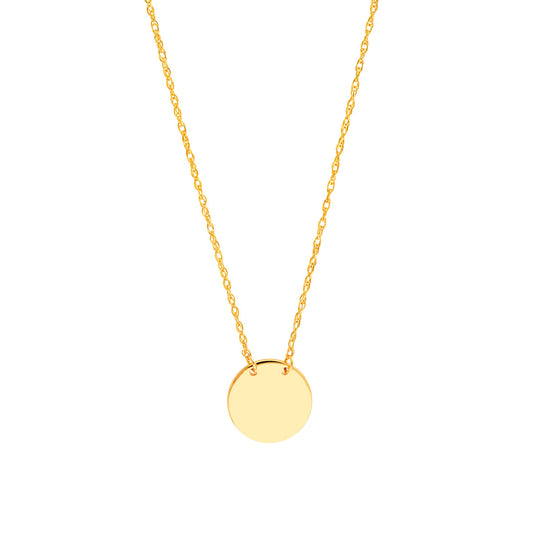 So You Mini Disc Adjustable Necklace
