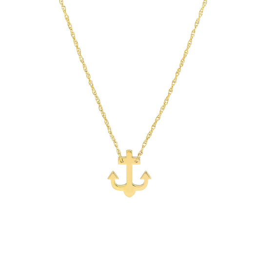 So You Mini Anchor Adjustable Necklace