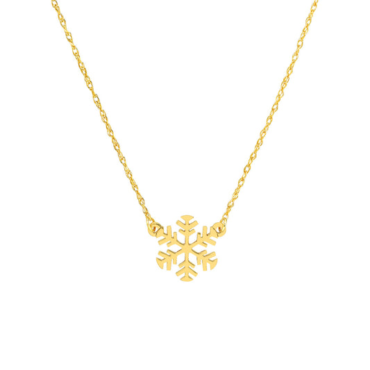 So You Mini Snowflake Adjustable Necklace