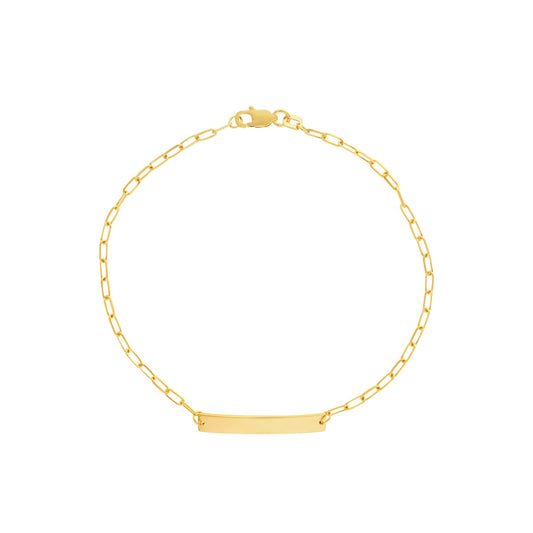Kid's ID Bracelet on D/C Long Anchor Chain