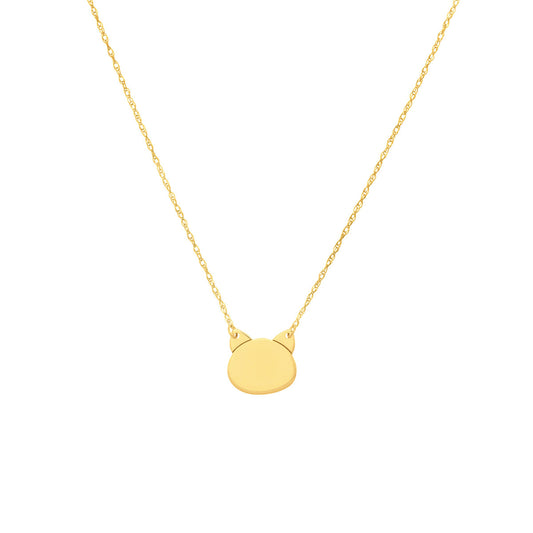 SoYou Mini Cat's Head Adjustable Necklace