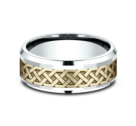 8mm Mens Wedding Band CF818361